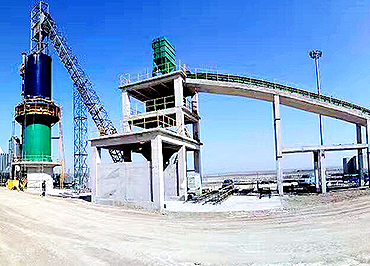 Производственная линия Шахтной Печи Туркменистана 100TPD